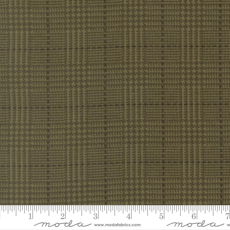 49341 12F Flannel Gather Basics Evergreen