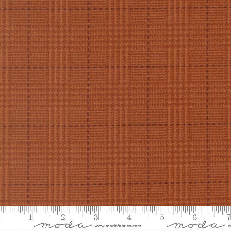 49341 19F Flannel Gather Basics   Pumpkin
