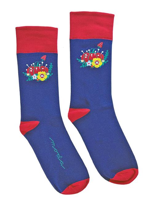 SOCKS 72 Tomato Pincushion Socks