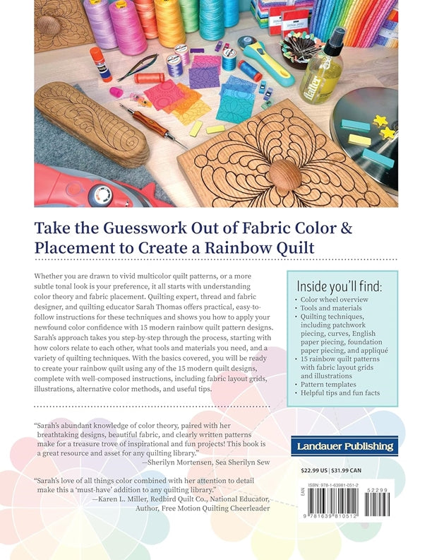 LAN 512 Rainbow Quilt Color Method