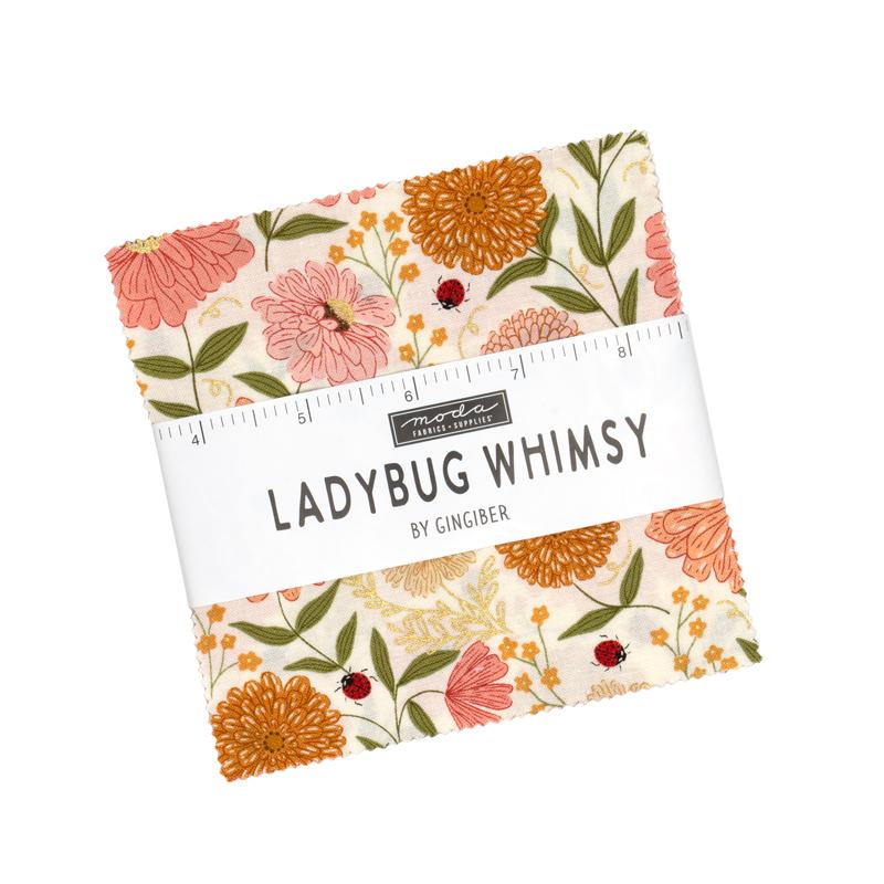 48440PP Ladybug Whimsy Charm Pack