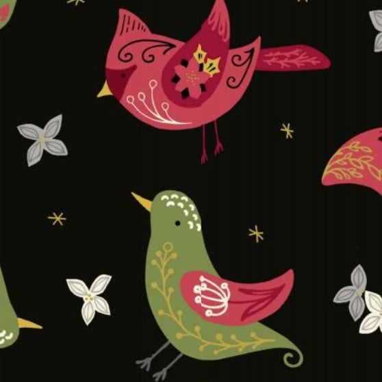 A-171-MK || Bird Humbug || Flock | Midnight