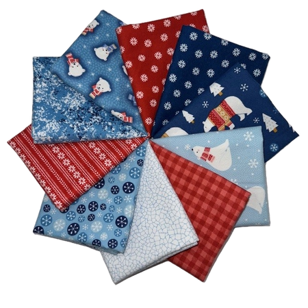 Bear Hugs 10 Fat Quarter Bundle