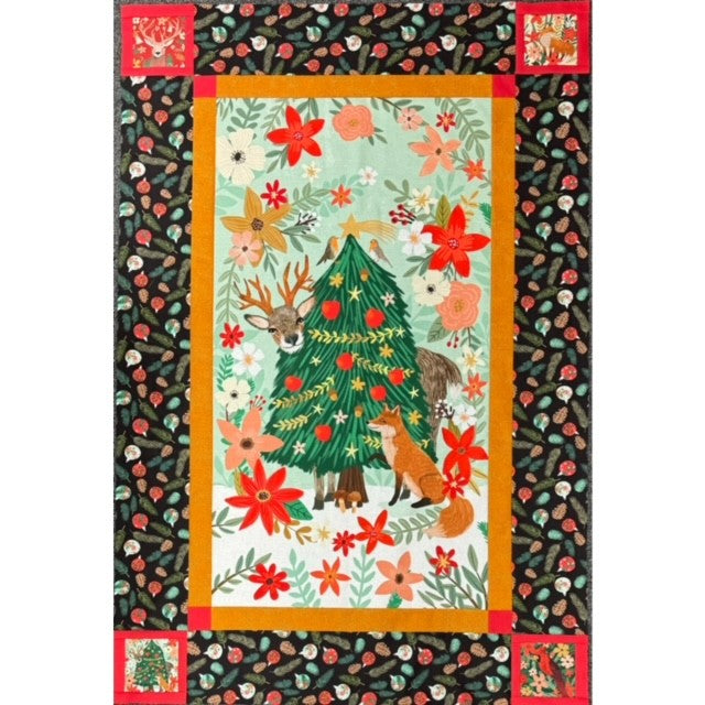 Christmas Spirit Panel Quilt Kit