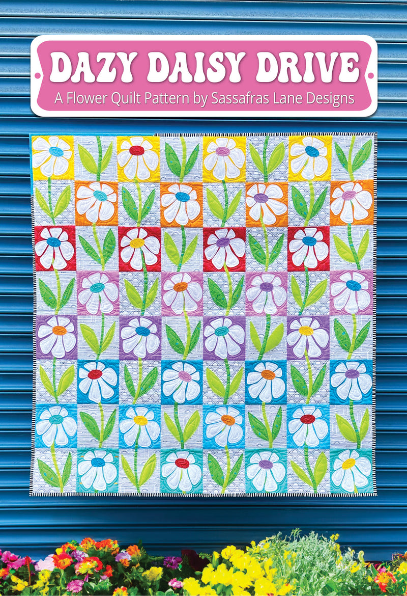 Dazy Daisy Drive Quilt & Table Runner Pattern SASSLN 0088