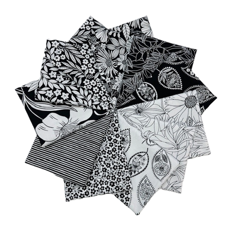 Ebony & Ivory 11 Half Yard Bundle