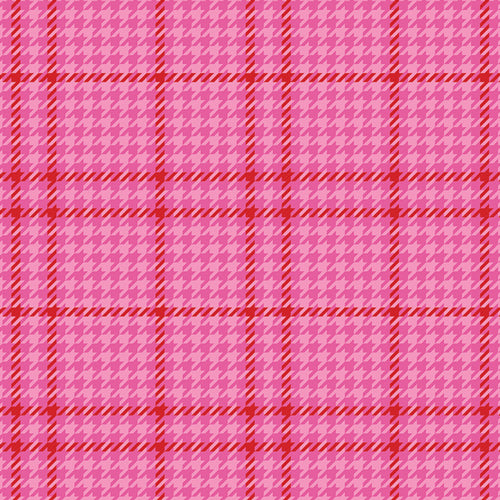 F-25408a - Holiday Check Sugarplum in Flannel