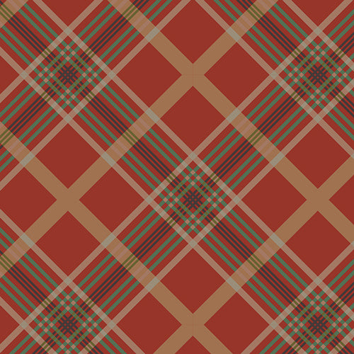 F-42607a - Crossed Threads Hibernal in Flannel