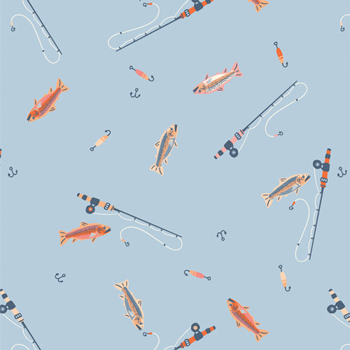 F-64611a - Perfect Catch Mist in Flannel