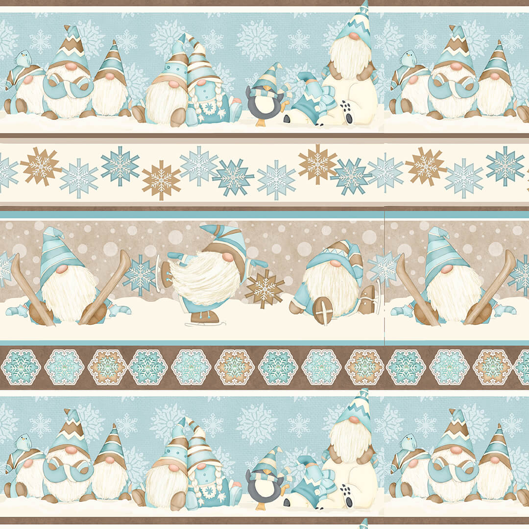 F9645-13 Multi || I Love Sn'Gnomies Flannel