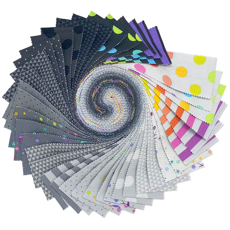 FB4DRTP.GRAYWORK || Graywork - 2.5in Design Roll - 40pcs || Graywork