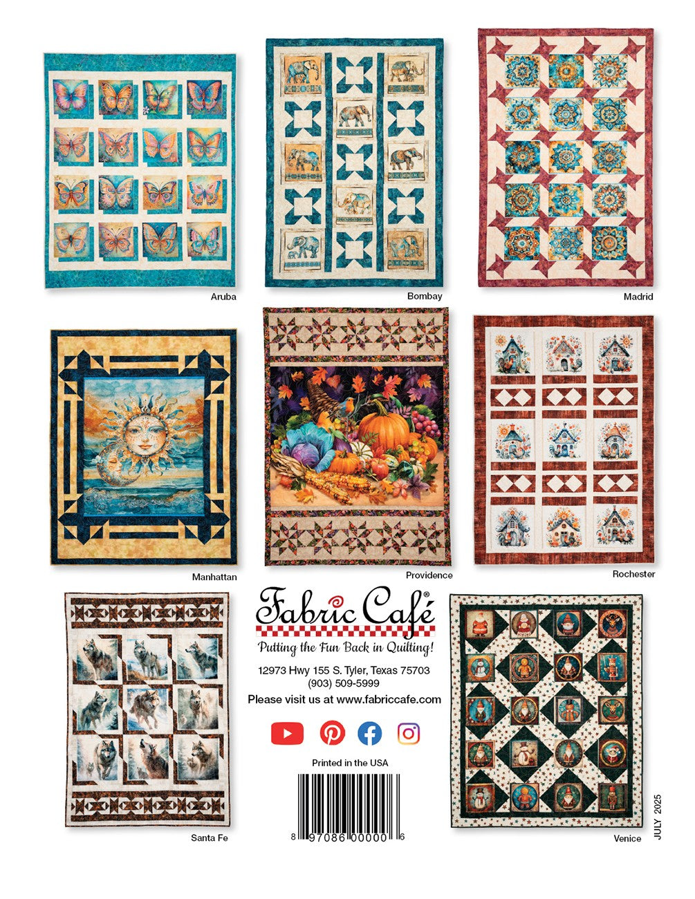 Panel Perfect 3-Yard Quilts