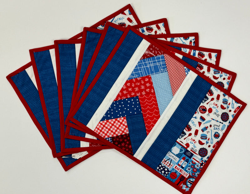 Summer BBQ Themed Venice Placemats - Retired Sample