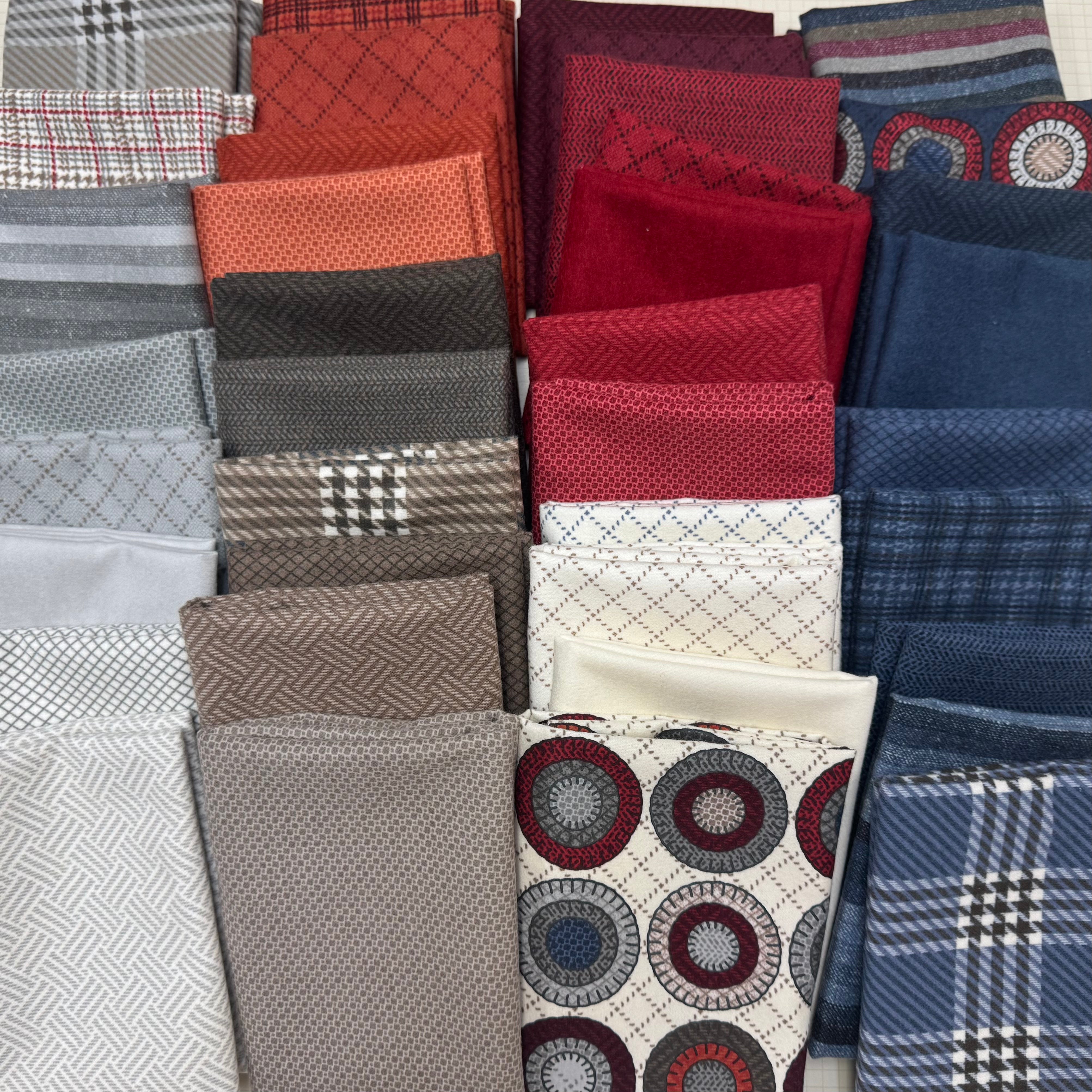 Prairie Gatherings Flannel FQ Bundle