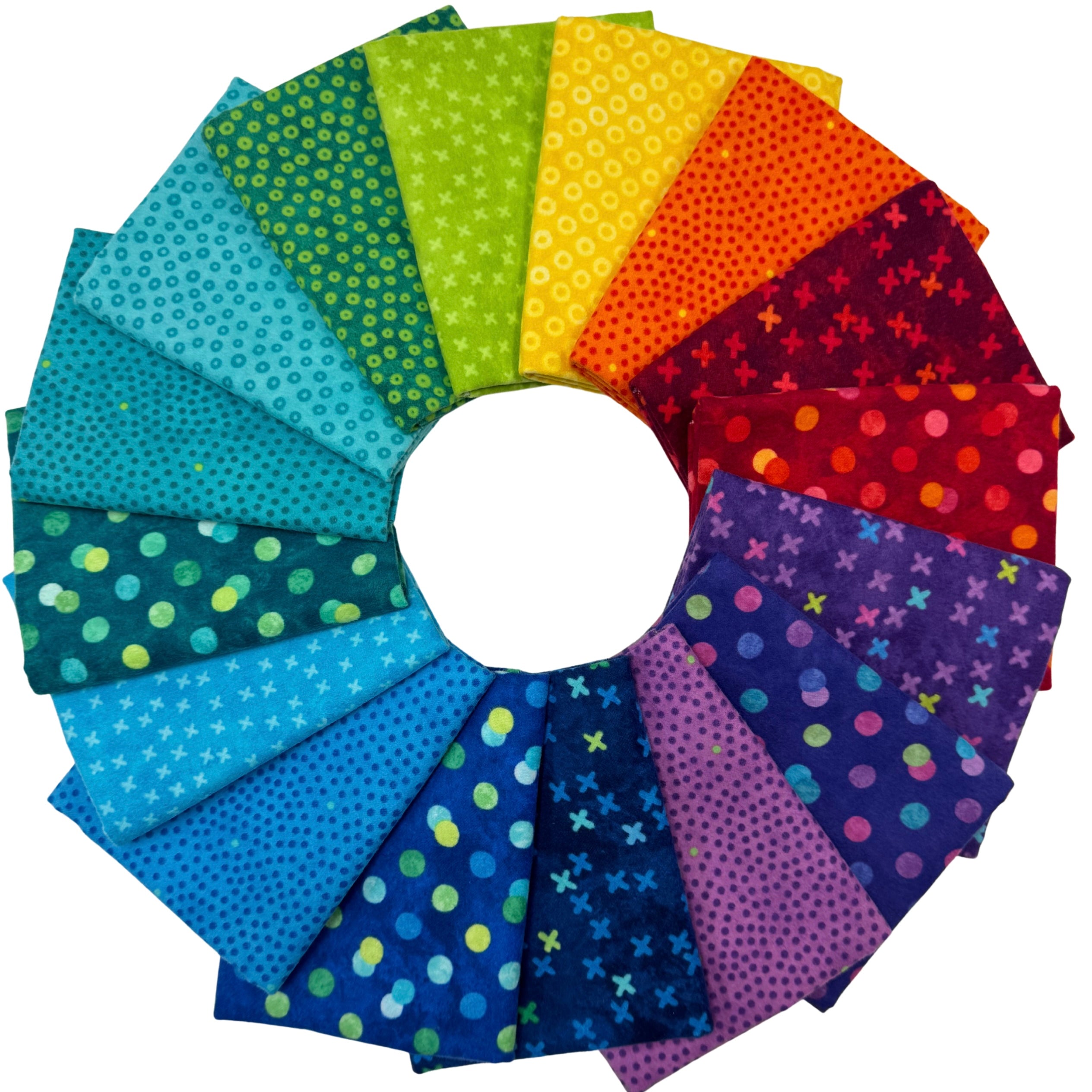 Hugs & Kisses 16 Fat Quarter Bundle