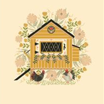 The Henhouse Single Gold Coop Panel