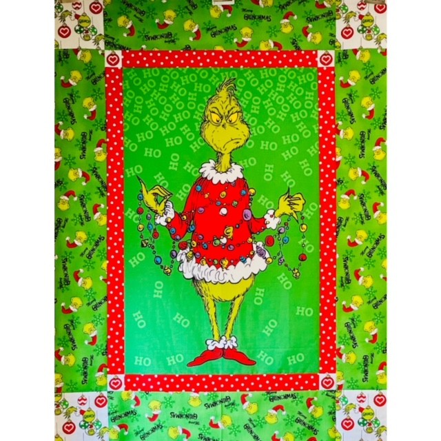 How the Grinch Stole Christmas Panel Quilt Kit