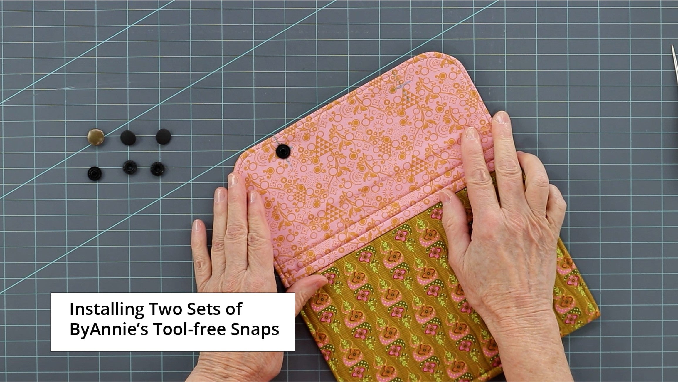 By Annie Tool Free Snaps - Nickel