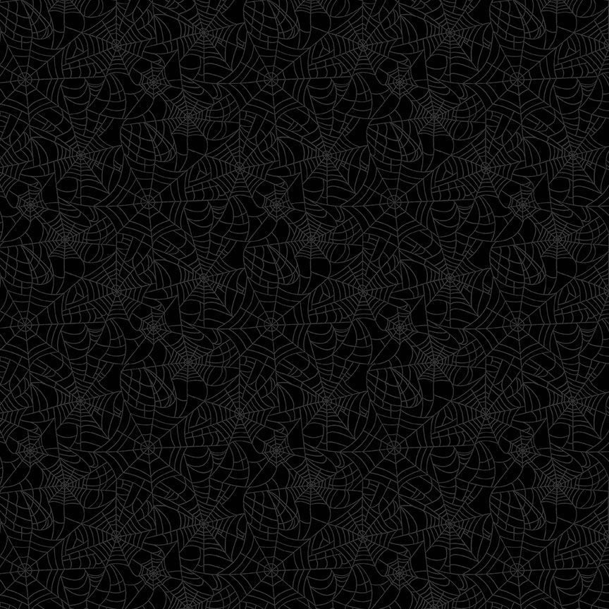 SPIDER WEBS || HUE-C3914 BLACK