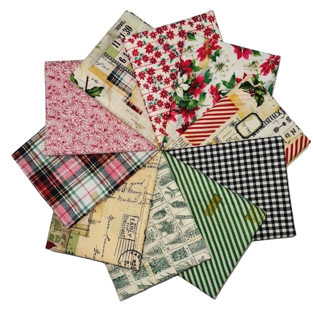 Holidays Past 10 Fat Quarter Bundle