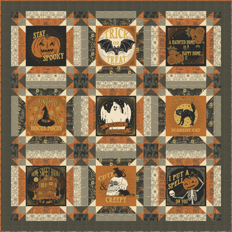 Spooks and Spells Quilt Kit