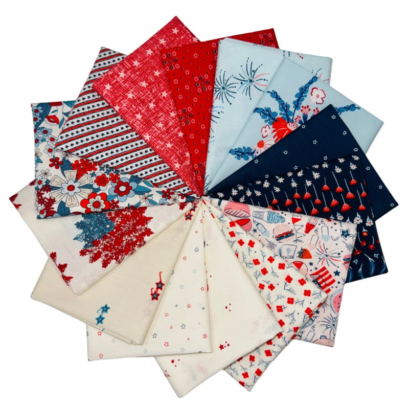 Bloomin' Americana 14 Half Yard Bundle