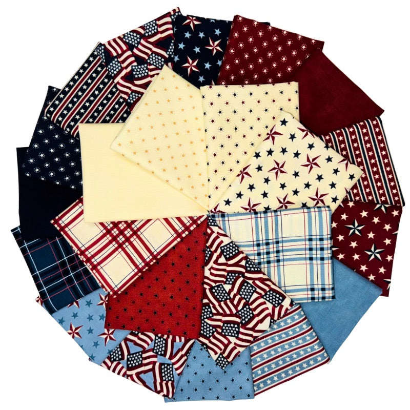 America 250 Years 23 Half Yard Bundle