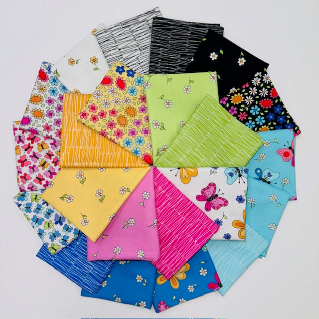 Flutter 22 Fat Quarter Bundle