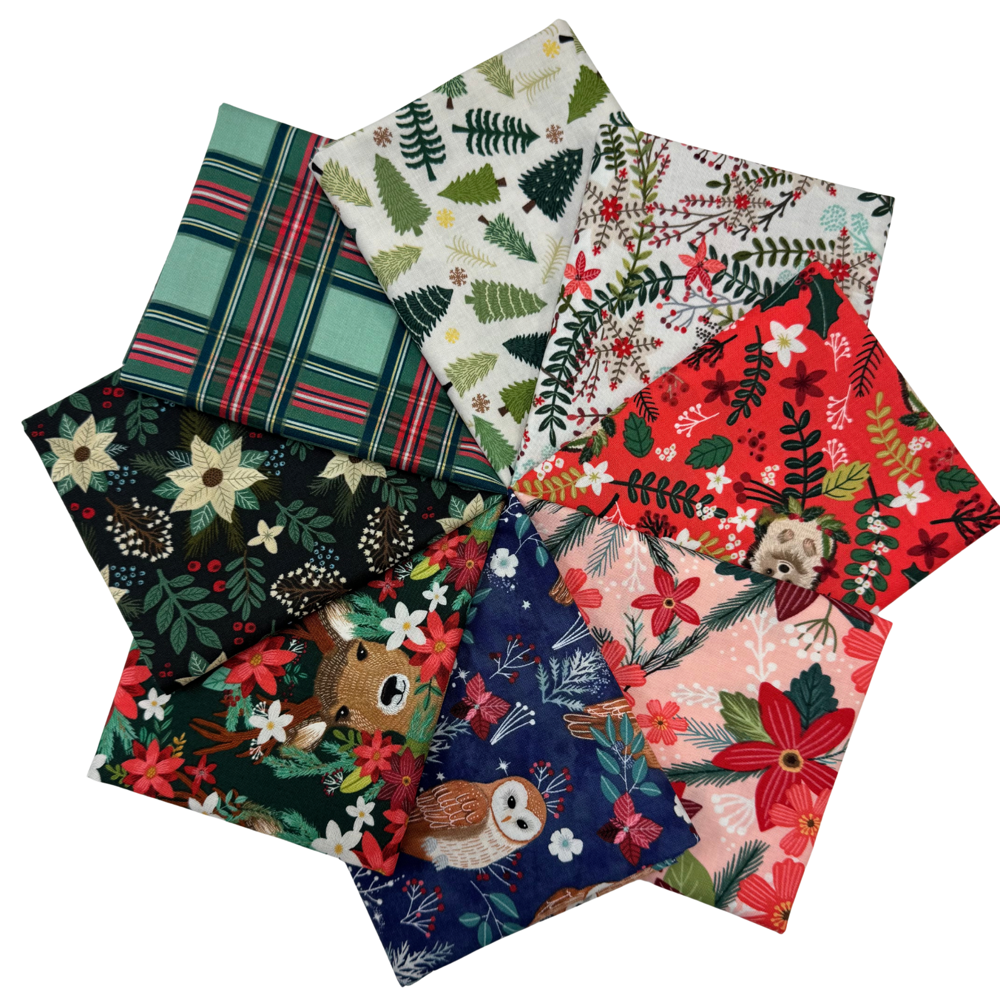 Christmas Cabin 8 Fat Quarter Bundle