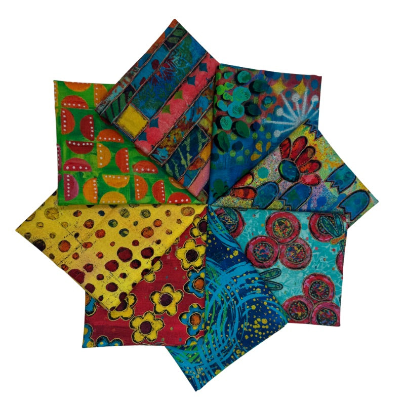 Dragonfly Dance 8 Fat Quarter Bundle