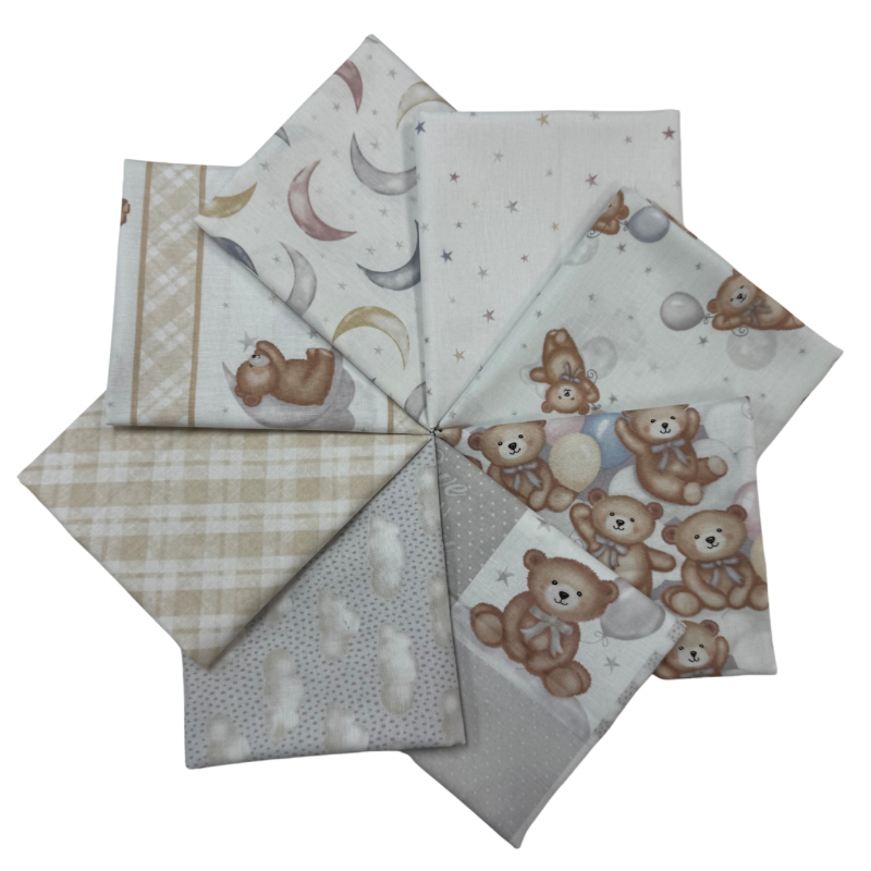 Sleepy Teddy - 8 FQ Bundle
