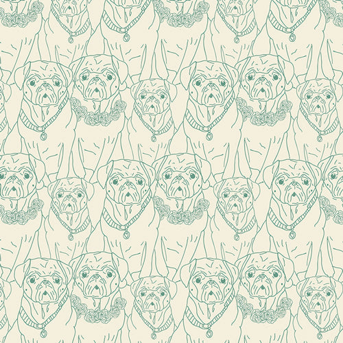 Pug Ville Vert from Joie de Vivre designed by Bari J. for AGF