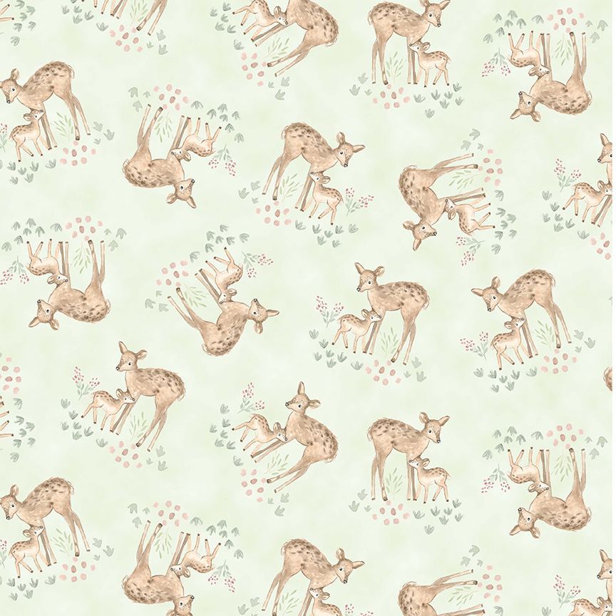 KIDZ-CD4408 / GREEN || TOSSED FAWNS