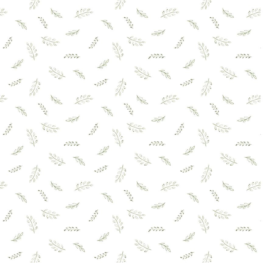 KIDZ-CD4413 / WHITE || LEAVES VINES