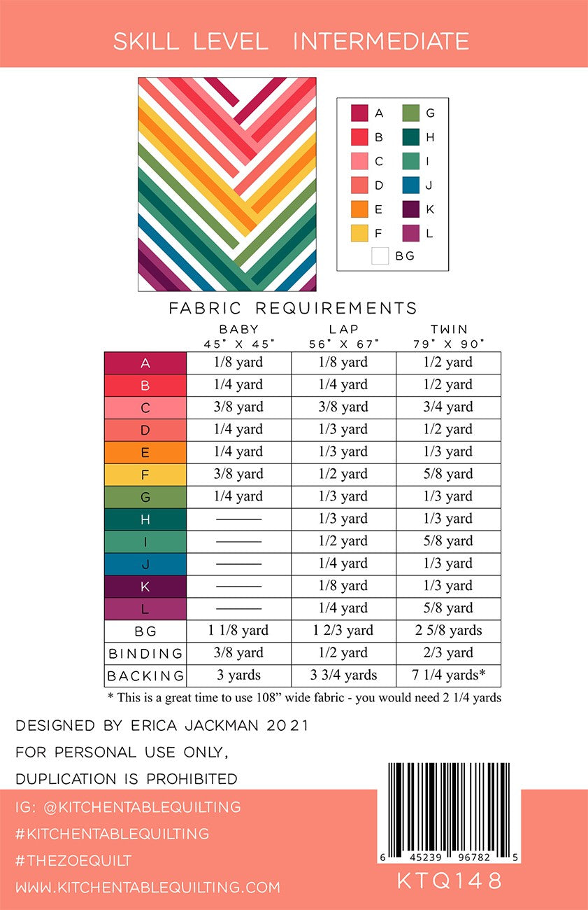 The Zoe Quilt KTQ148