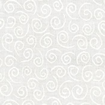 9920 11 Muslin Mates Swirls White