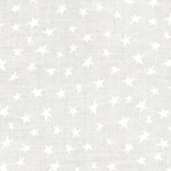 9921 11 Muslin Mates Stars White