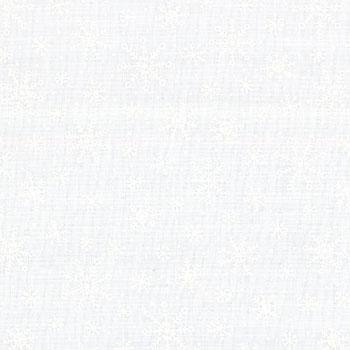 9929 11 Muslin Mates Snowflakes White