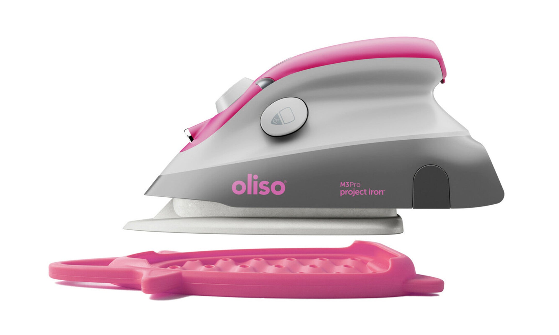 Oliso Mini Iron With Trivet Raspberry # M3PRO-RAS