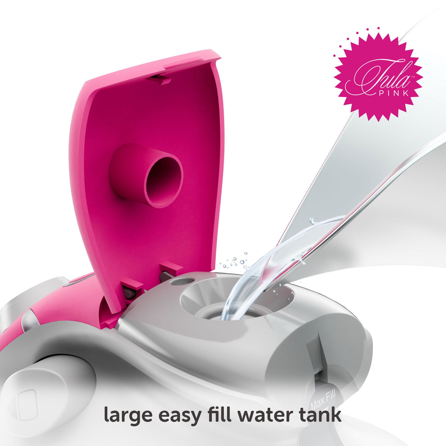 Oliso Mini Iron With Trivet Tula Pink # M3PRO-TULA