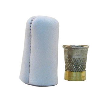 GLT 1 Goat Leather Thimble Small