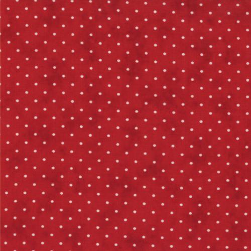 8654 101 Essential Dots Country Red