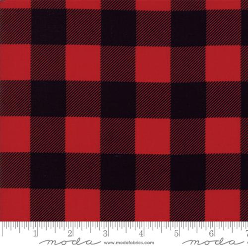 8656 12 Buffalo Check Black Red