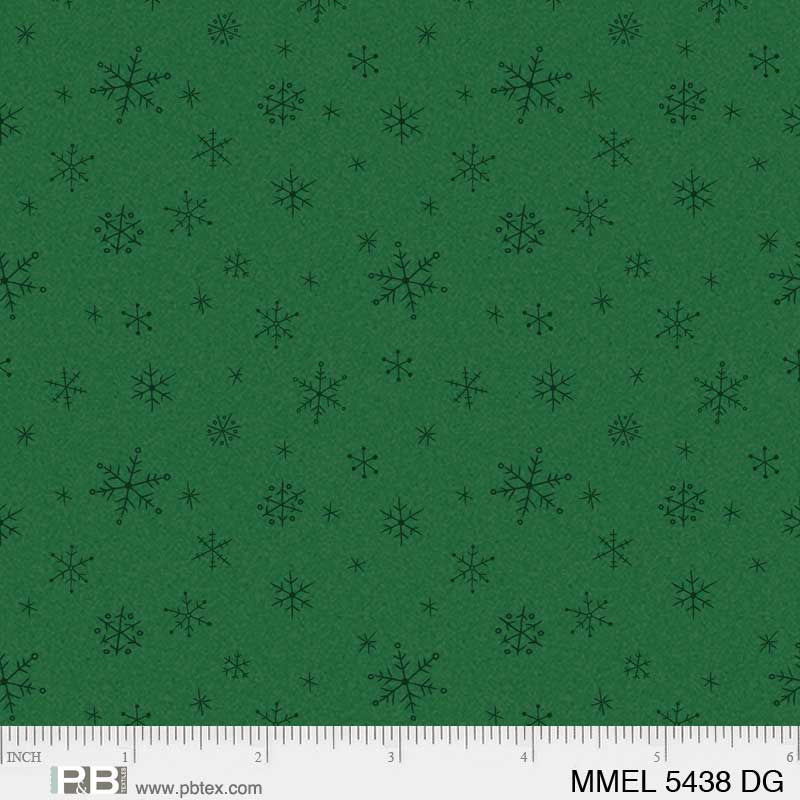 Merry Melody || Ditsy Snowflakes || MMEL 5438DG