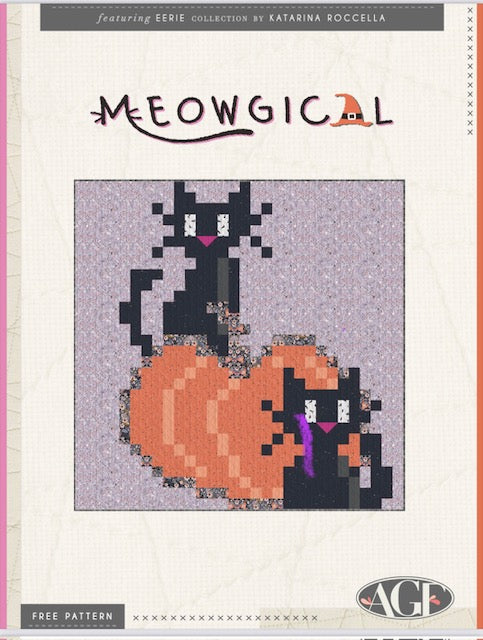 Meowgical Quilt Kit