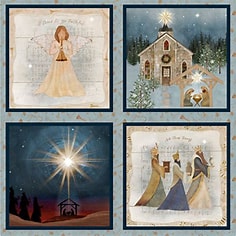 22355  Multi || O Holy Night || O Holy Night 36 inch Panel