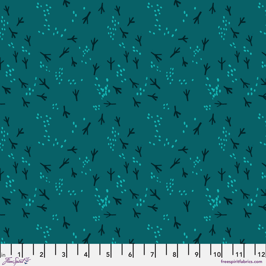 Fancy Feet - Teal || What the Birds Said