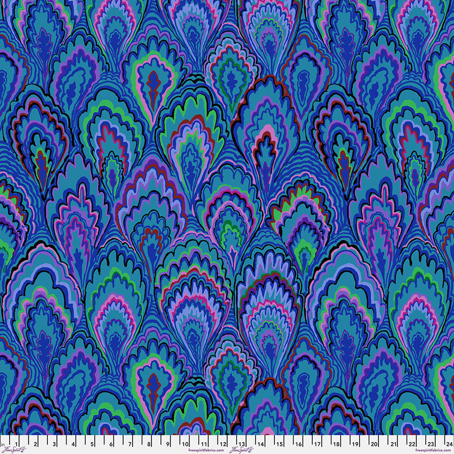 Marble Scallops - Blue || February 2025