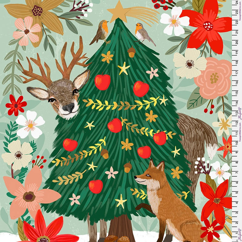 PWMC068.XPANEL Christmas Pine - Panel