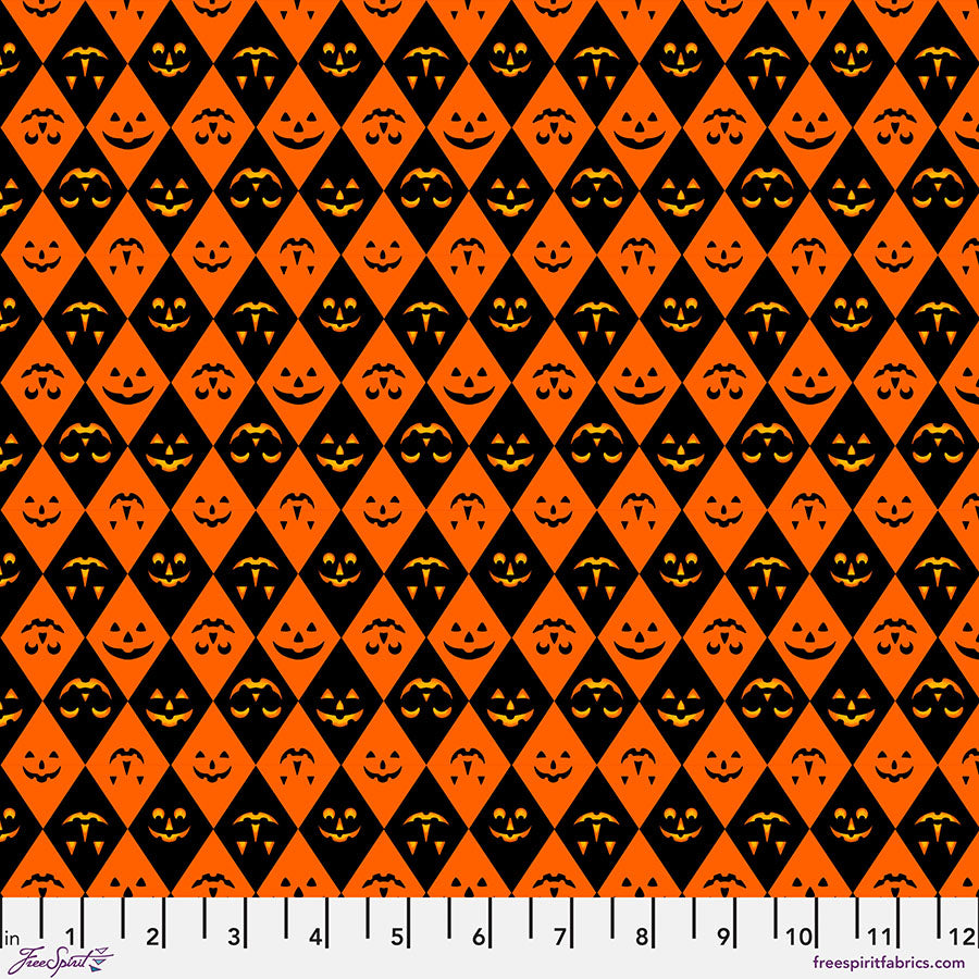PWRH116.ORANGE Jack of Diamonds - Orange|| Costumes & Cobwebs